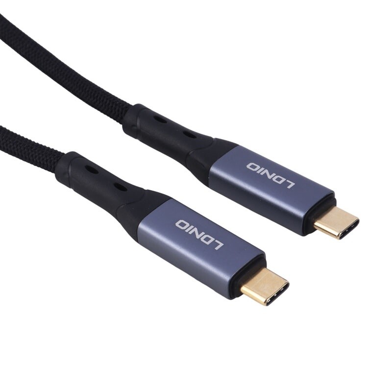 کابل تبدیل فست شارژ Ldnio TC-10C Type-C to Type-C 5A 240W 0.5m
