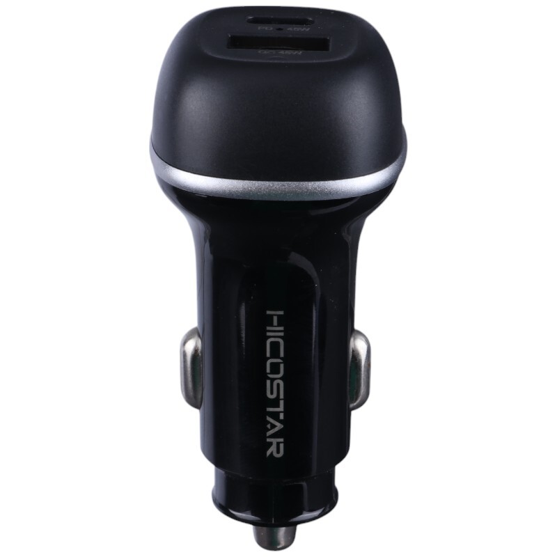 شارژر فندکی فست شارژ Hicostar HS-CC26 3A QC PD 45W