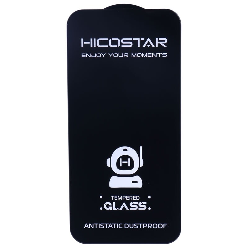 گلس آنتی استاتیک Hicostar Tempered آیفون iPhone 14 Plus / 13 Pro Max / 12 Pro Max