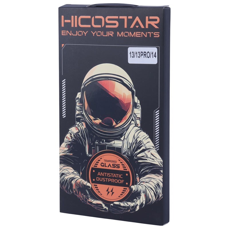 گلس آنتی استاتیک Hicostar Tempered آیفون iPhone 13 / 13 Pro / 14
