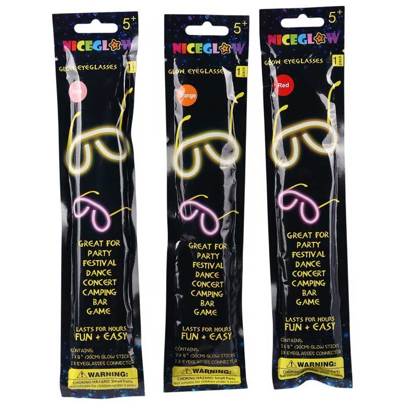 عینک شب تاب Nice Glow طرح ریبن
