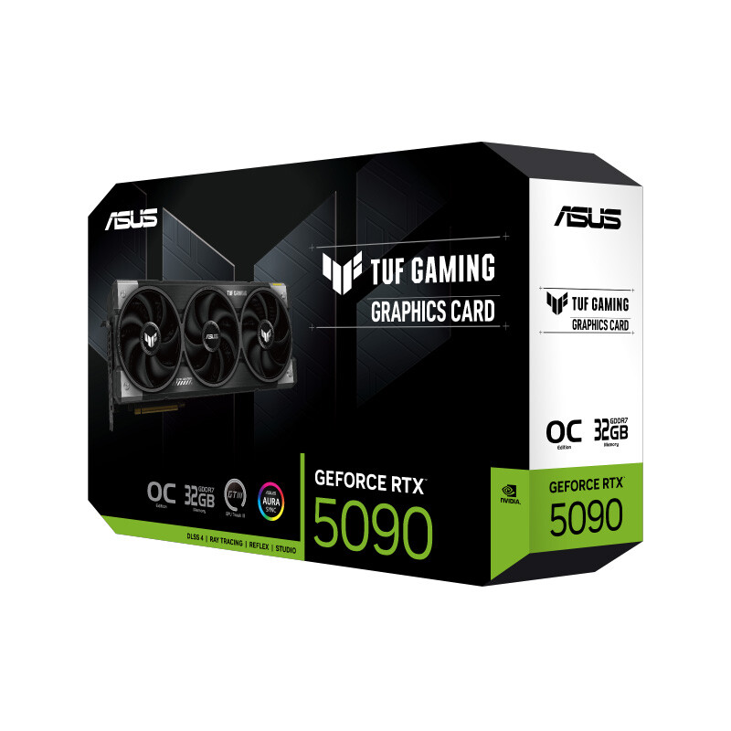 کارت گرافیک ASUS TUF Gaming GeForce RTX 5090 OC Edition 32GB GDDR7 512Bit