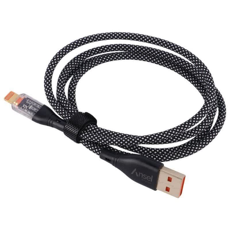کابل آیفونی فست شارژ Ansel A64 6A 1m