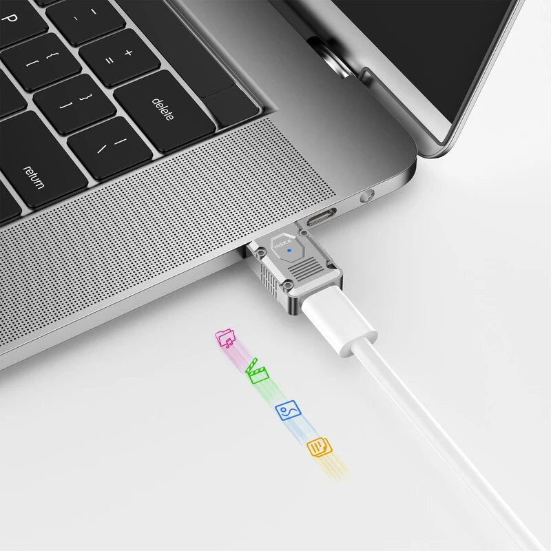 تبدیل Type-C OTG به USB3.1 هیسکا H9