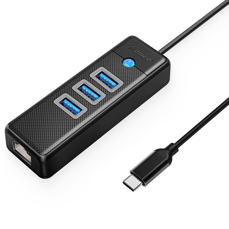 هاب 4 پورت Type-C اوریکو PW3UR-C3