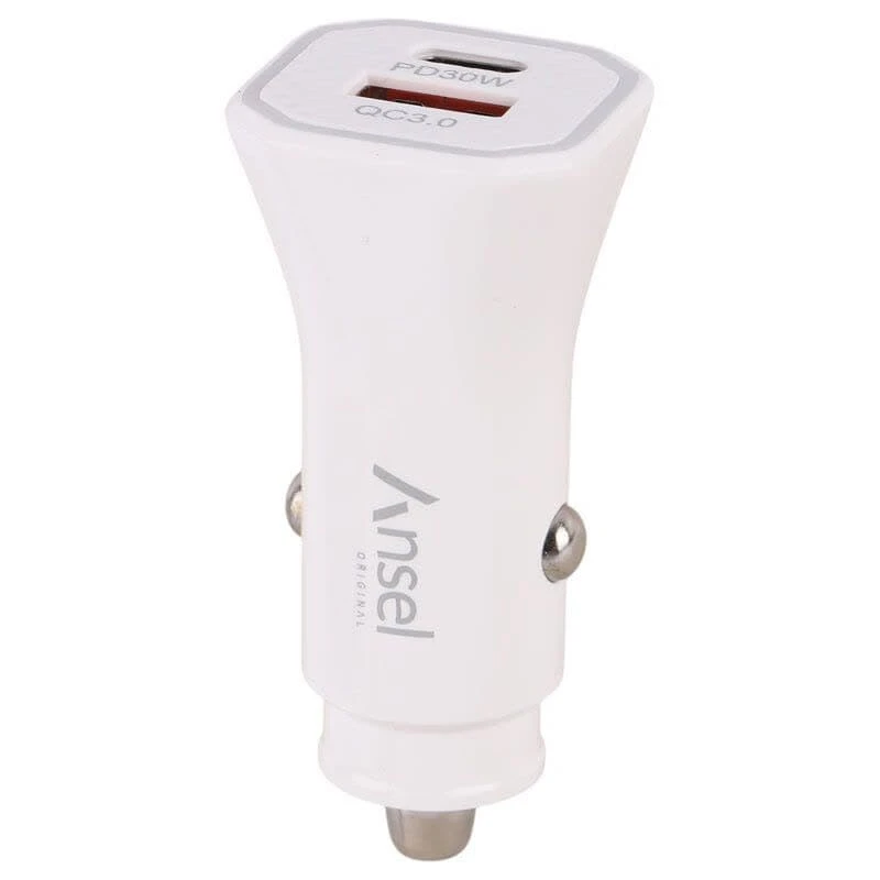 شارژر فندکی 30 وات انسل A-19