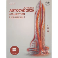 Autodesk AutoCAD 2026 + Collection 1DVD9 نوین پندار