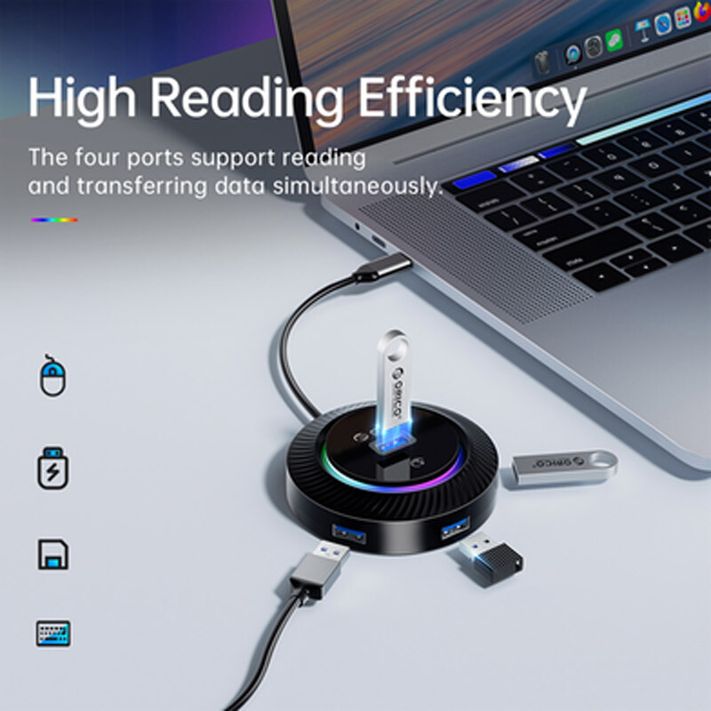 هاب 4 پورت USB 3.0 اوریکو YSR4-C3
