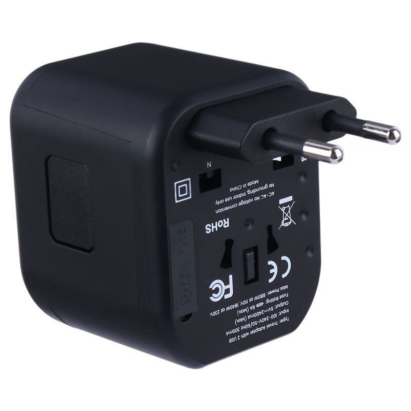 شارژر دیواری 12 وات یوسامز US-CC173 2.4A