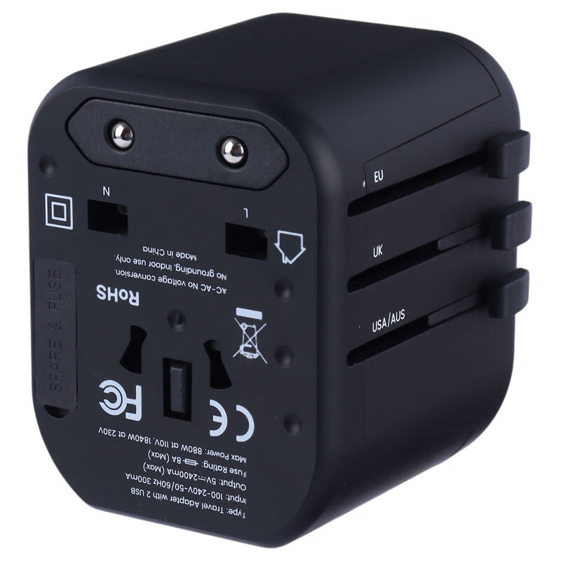 شارژر دیواری 12 وات یوسامز US-CC173 2.4A