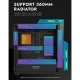 کیس کامپیوتر دارک فلش DarkFlash DK431 Glass