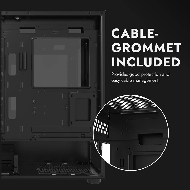 کیس کامپیوتر دارک فلش DarkFlash DK431 Glass