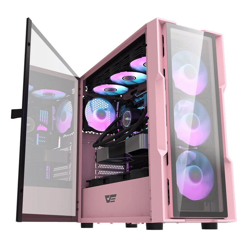 کیس کامپیوتر دارک فلش DarkFlash DK431 Glass