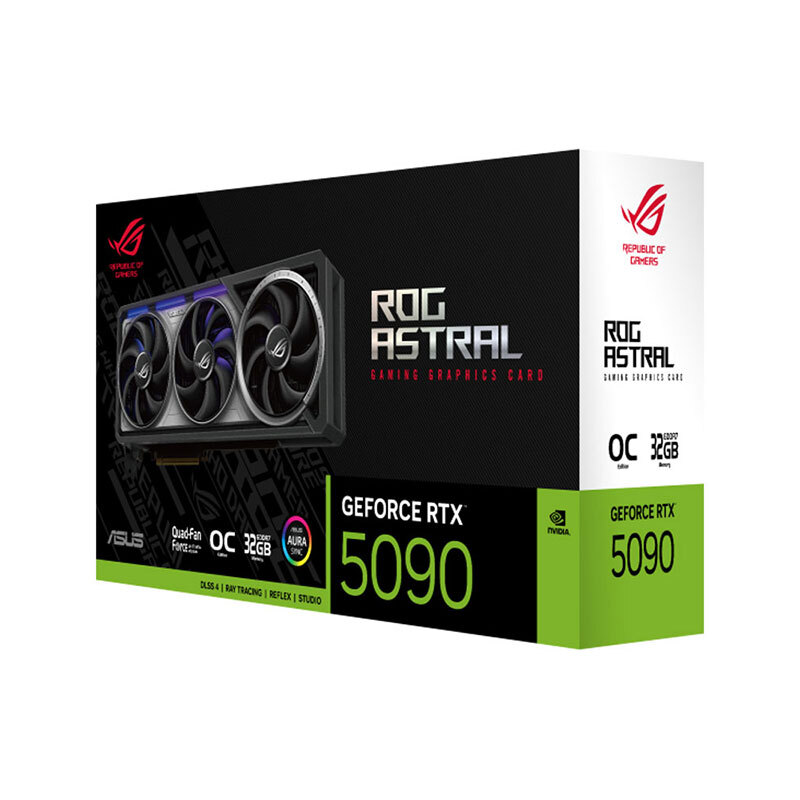 کارت گرافیک ASUS ROG Astral GeForce RTX 5090 OC Edition 32GB GDDR7 512Bit