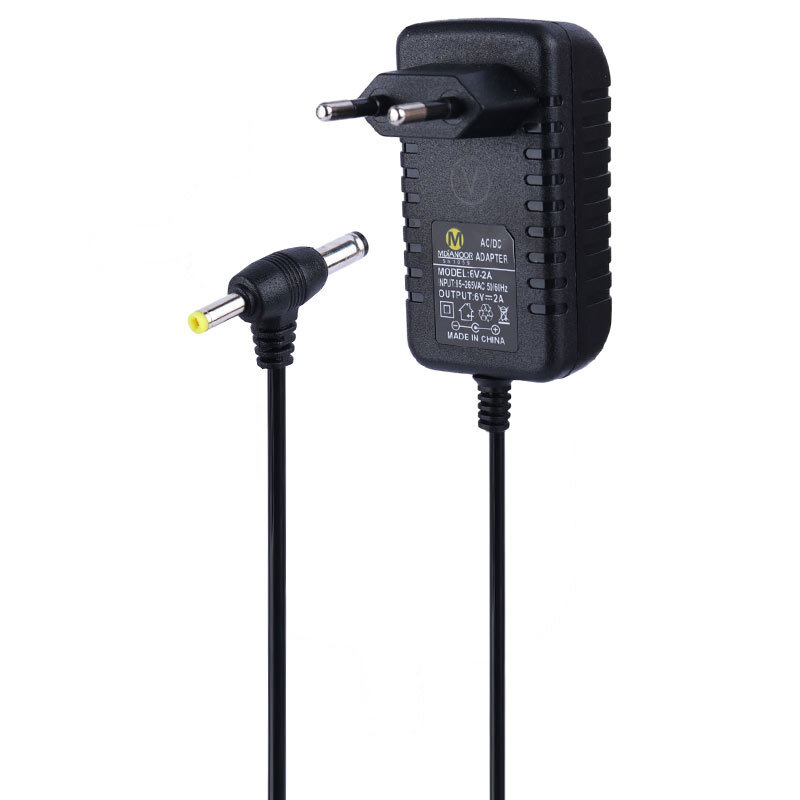 آداپتور برق دو فیش Mdianoor SH1059 6V 2A
