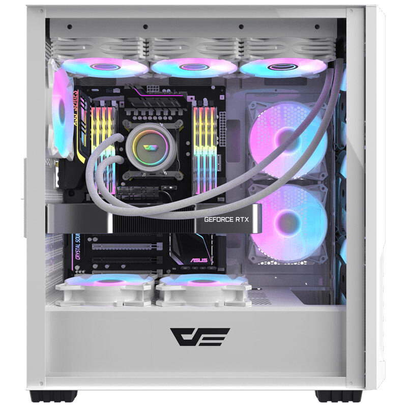 کیس کامپیوتر دارک فلش DarkFlash DF2100 WH