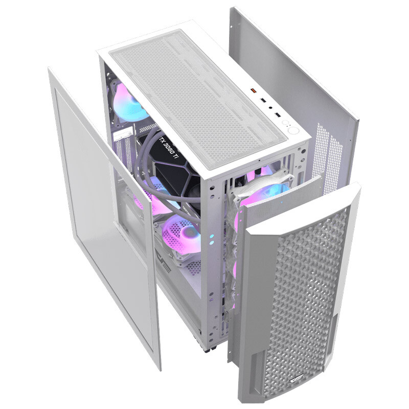 کیس کامپیوتر دارک فلش DarkFlash DF2100 WH