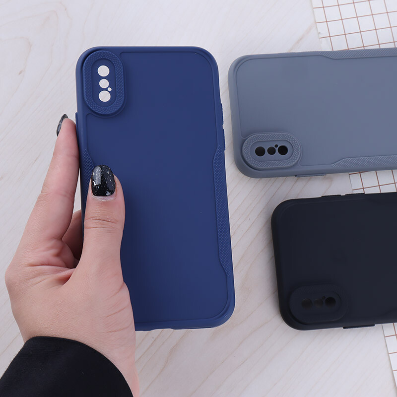 قاب ژله ای Defender آیفون X / XS محافظ لنزدار