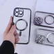 قاب ژله ای مگ سیف Q Series آیفون iPhone 16 Pro Max محافظ لنزدار