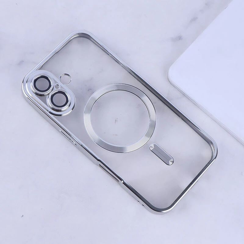 قاب ژله ای مگ سیف Q Series آیفون iPhone 16 محافظ لنزدار