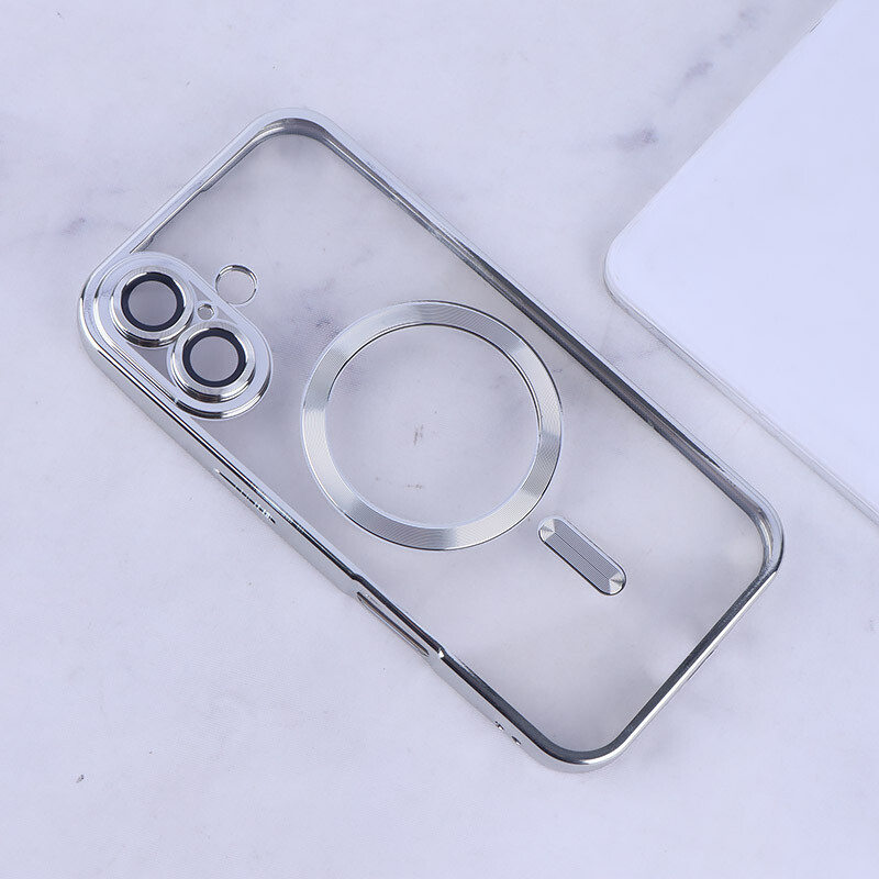 قاب ژله ای مگ سیف Q Series آیفون iPhone 16 محافظ لنزدار