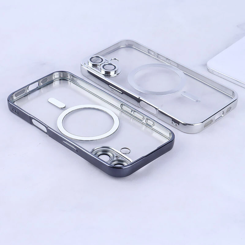 قاب ژله ای مگ سیف Q Series آیفون iPhone 16 محافظ لنزدار
