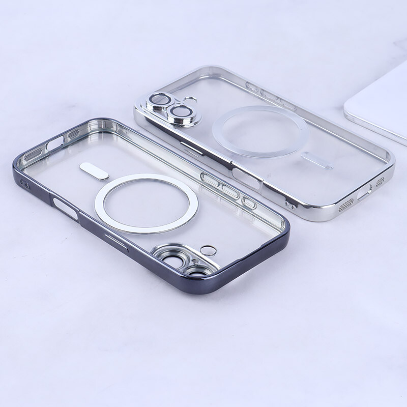 قاب ژله ای مگ سیف Q Series آیفون iPhone 16 محافظ لنزدار