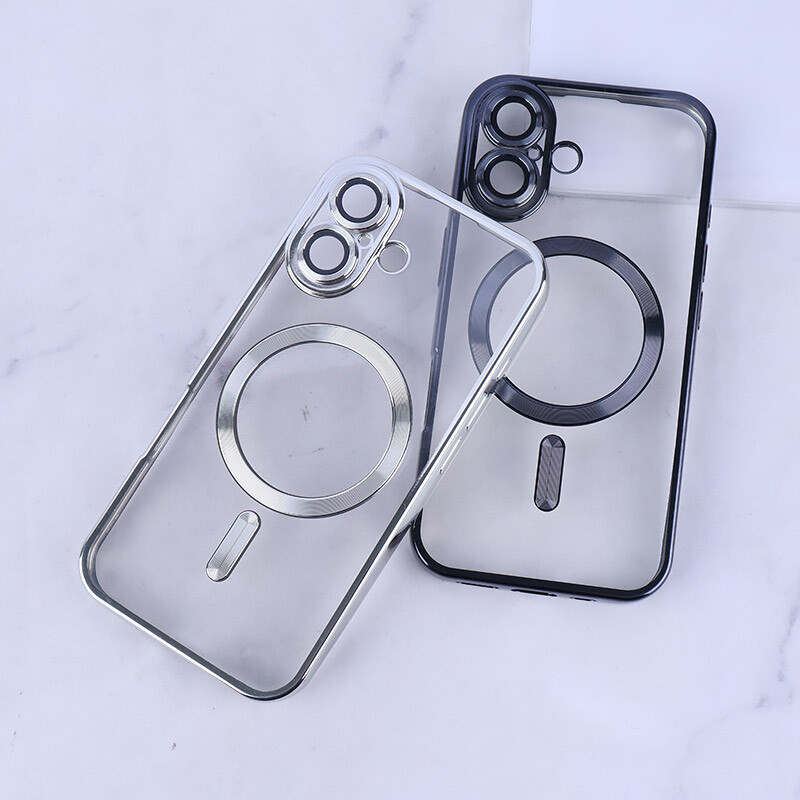 قاب ژله ای مگ سیف Q Series آیفون iPhone 16 محافظ لنزدار