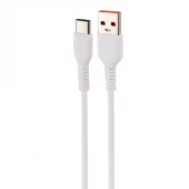 کابل تایپ سی فست شارژ 2.4 آمپر دنمن D42T طول 1 متر شرینک