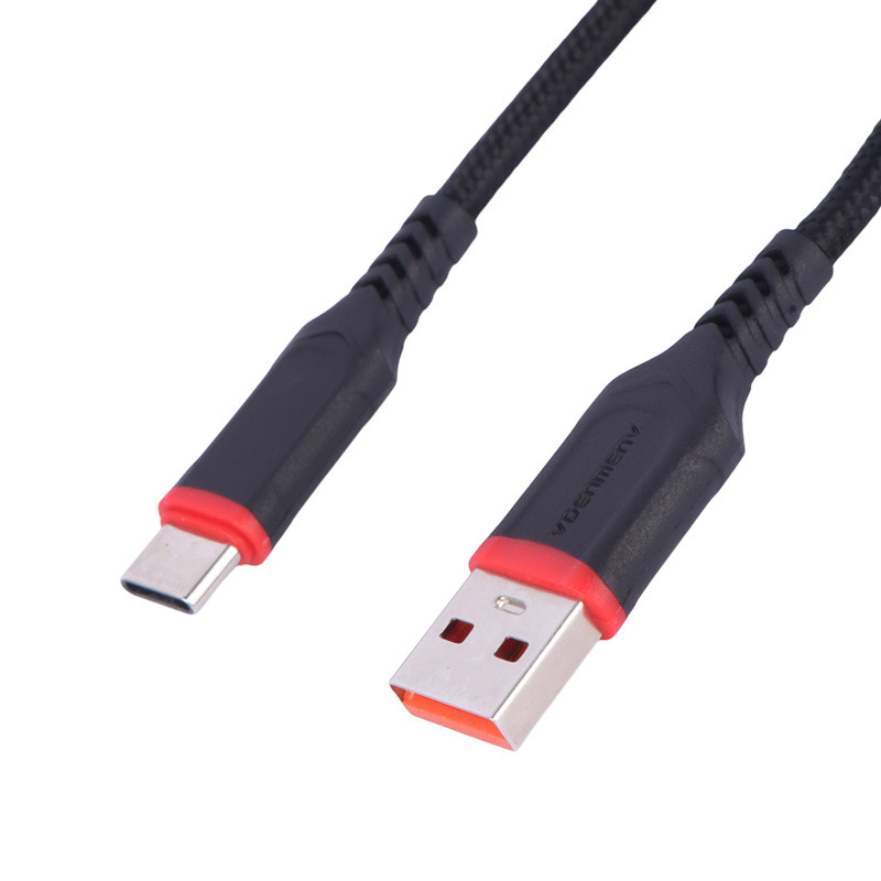 کابل تایپ سی فست شارژ Vdenmenv D70T 3A 1m شرینک