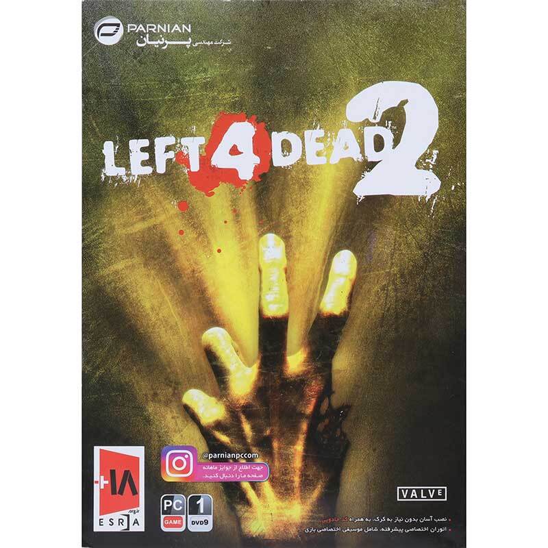 بازی Left 4 Dead 2 1DVD9 پرنیان مناسب برای PC