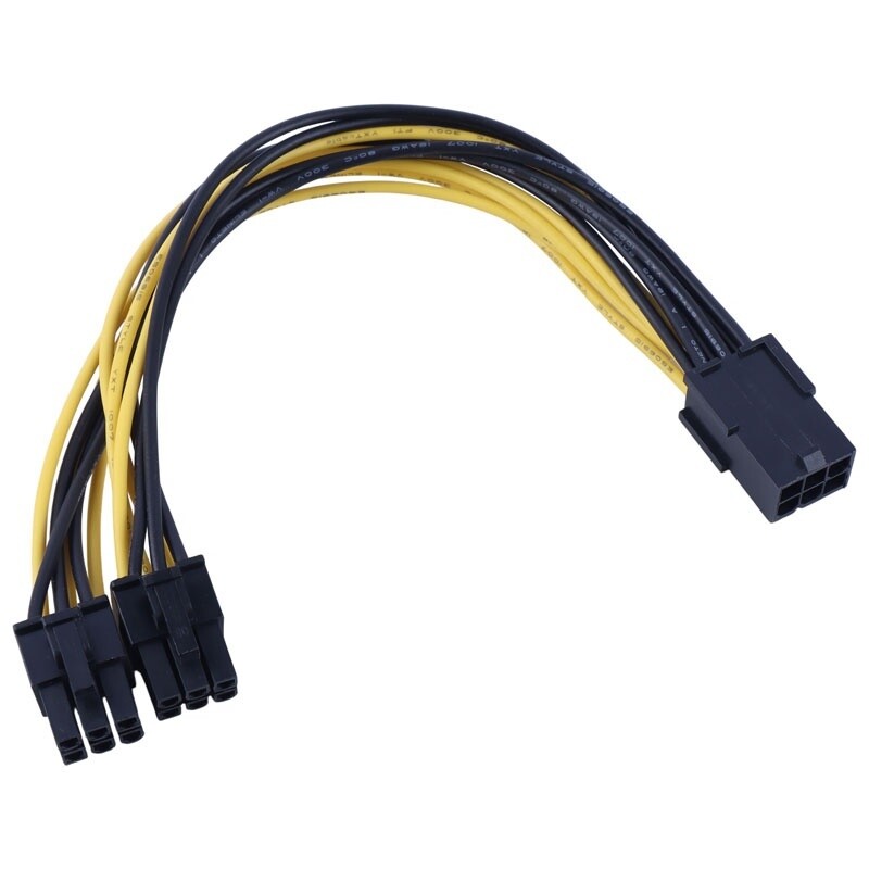 کابل تبدیل 1 به 2 6Pin طول 20 سانتی متر
