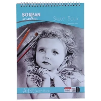 دفتر طراحی A4 سیمی 50 برگ سخن کد 2