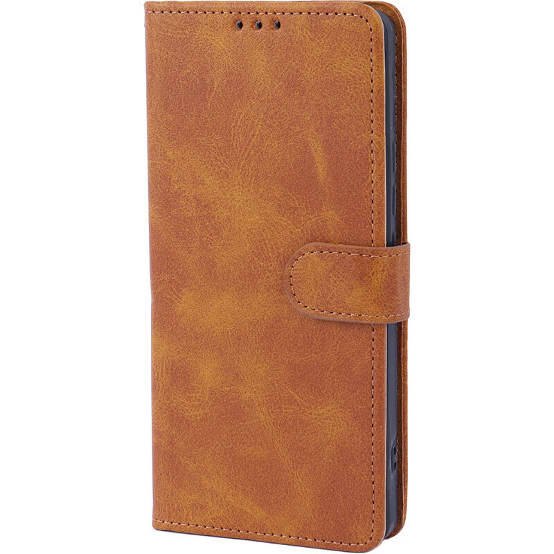 کیف چرمی مگنتی شیائومی Redmi Note 14 محافظ لنزدار