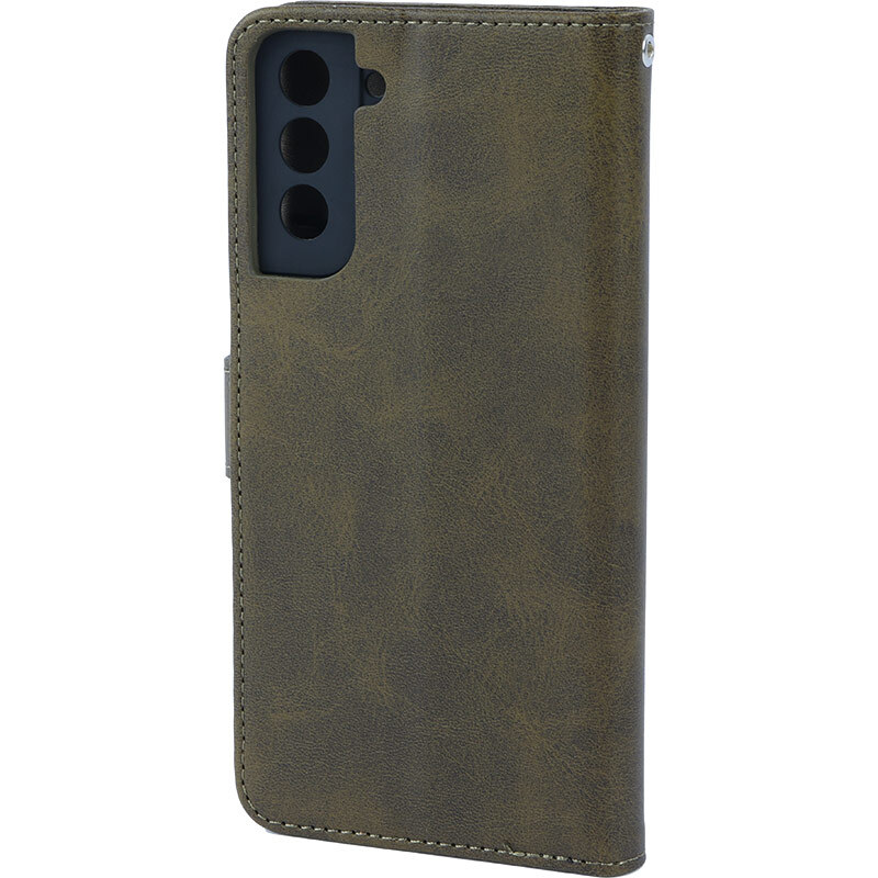 کیف چرمی مگنتی محافظ لنزدار سامسونگ Galaxy S21 Plus