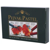 پاستل گچی 12 رنگ پژواک Pejvak
