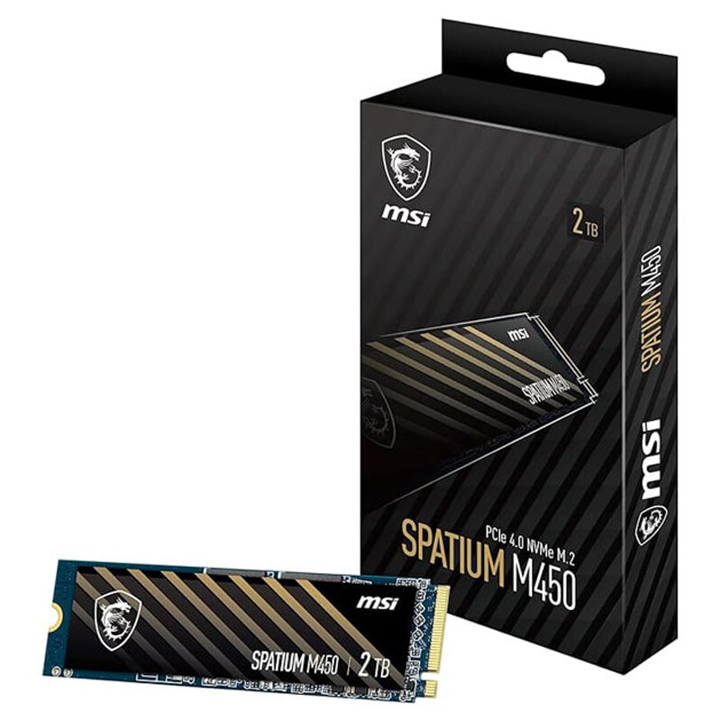 حافظه SSD ام اس آی MSI Spatium M450 2TB M.2