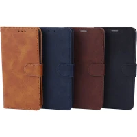 کیف چرمی مگنتی شیائومی Redmi Note 14S محافظ لنزدار