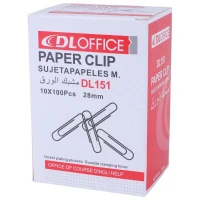 گیره کاغذ Dl Office DL151 بسته 100 عددی