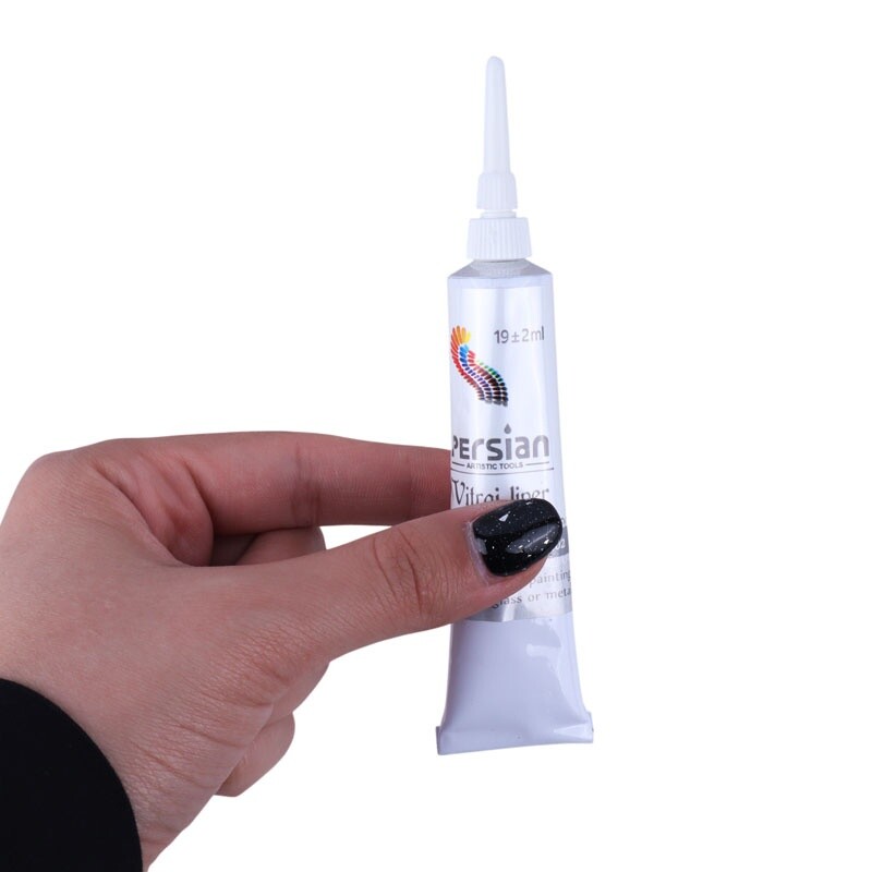 خمیر دورگیر سفید پرشین L-102 حجم 19 میلی لیتر بسته 6 عددی