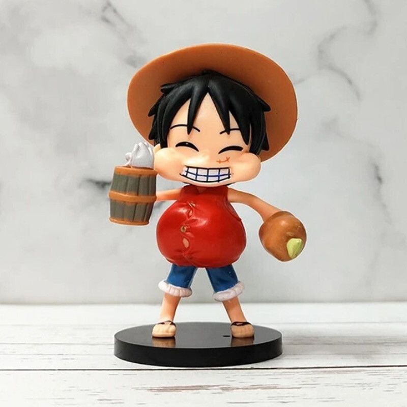 اکشن فیگور طرح One Piece Monkey D. Luffy کد 2125 بسته 3 عددی