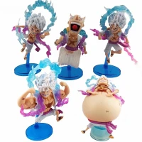 اکشن فیگور طرح Luffy Gear Piece بسته 5 عددی