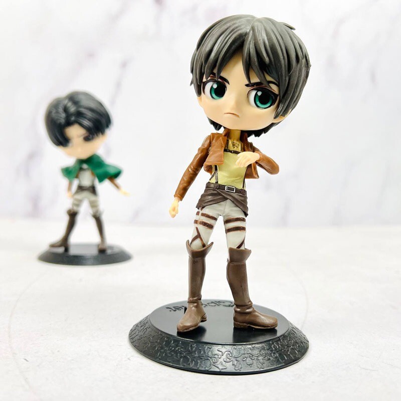 اکشن فیگور طرح ارن و لیوای Attack on Titan