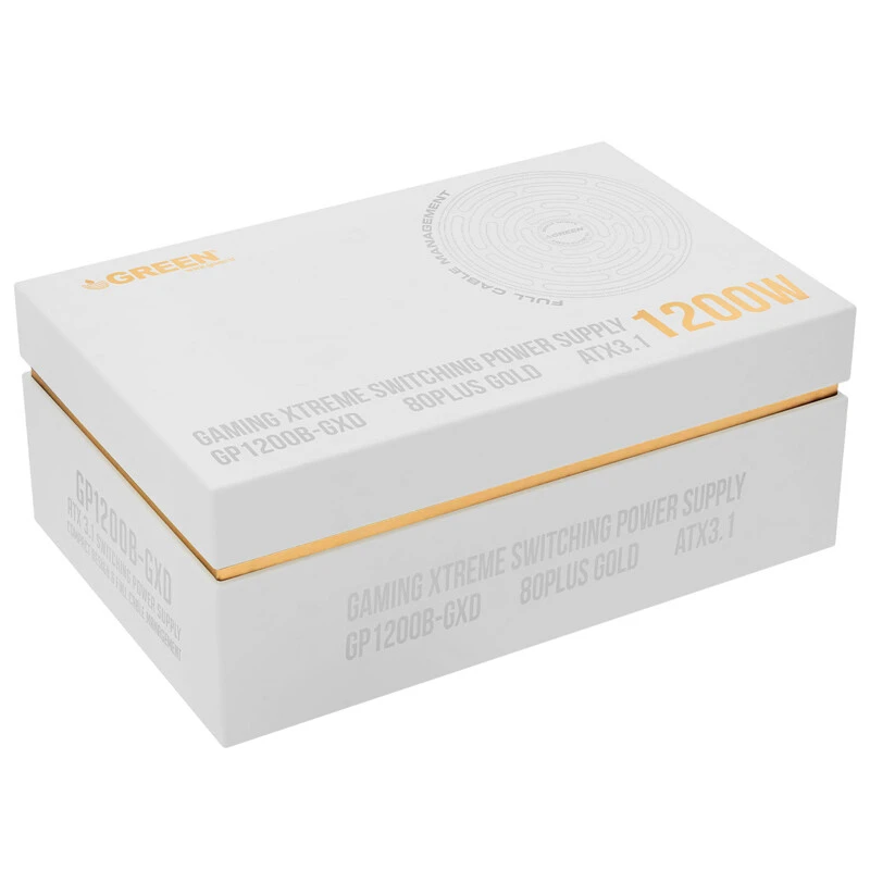 پاور ماژولار 1200 وات گرین Green GP1200B-GXD WH GOLD