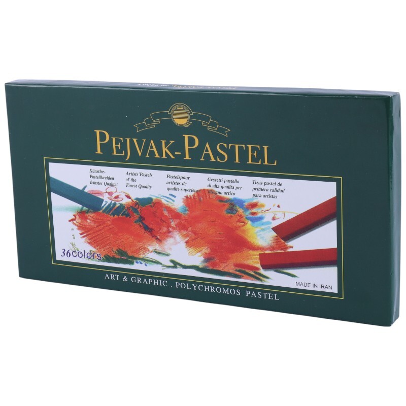 پاستل گچی 36 رنگ پژواک Pejvak