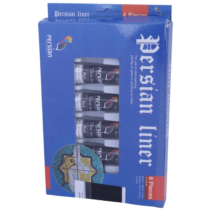 خمیر دورگیر مشکی پرشین L-101 حجم 19 میلی لیتر