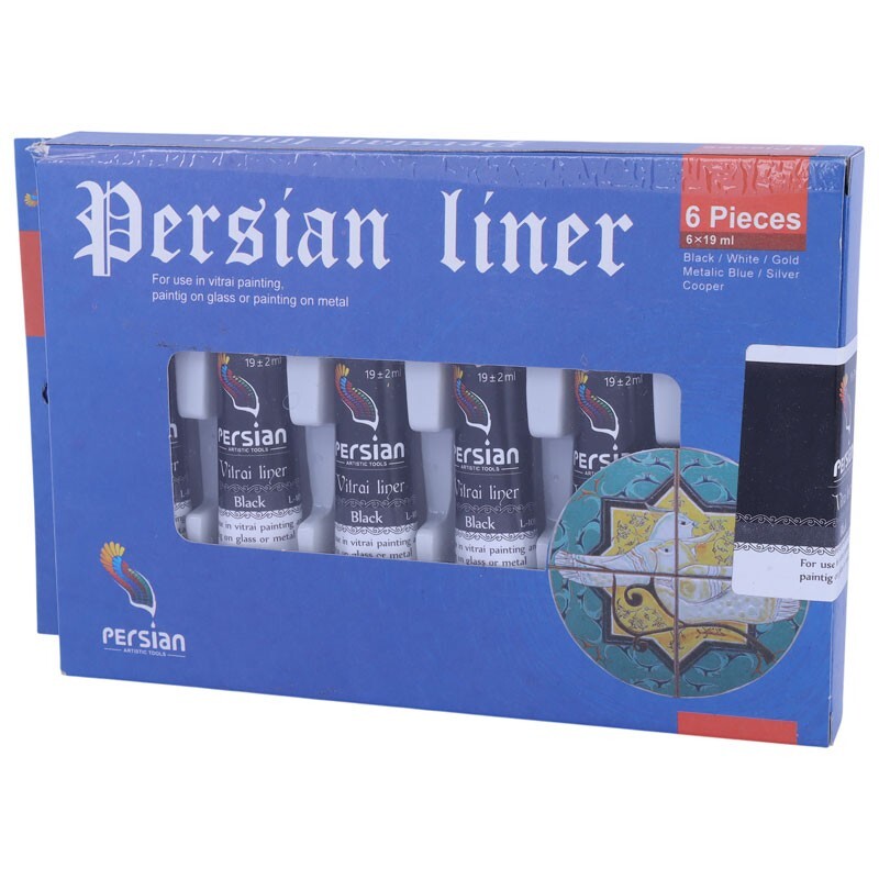 خمیر دورگیر مشکی پرشین L-101 حجم 19 میلی لیتر