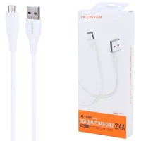 کابل میکرو یو اس بی فست شارژ Hicostar HS-102M 2.4A 1m