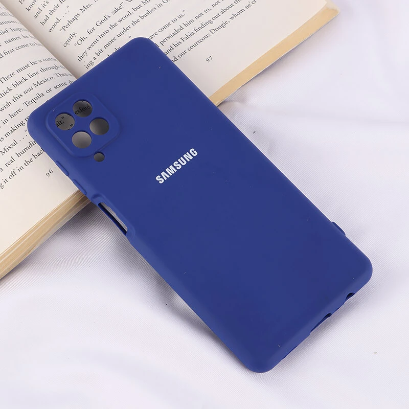 قاب سیلیکونی Highcopy زیربسته سامسونگ Galaxy A12 / M12 محافظ لنزدار