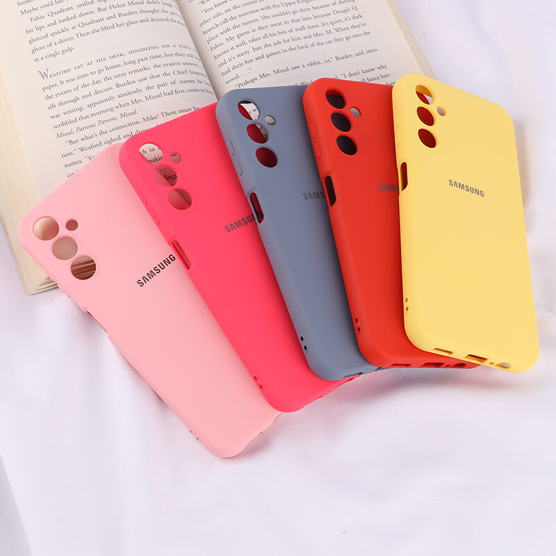 قاب سیلیکونی Highcopy زیربسته سامسونگ Galaxy A14 4G / A14 5G محافظ لنزدار